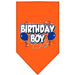Mirage Pet Products Orange Birthday Boy Bandana