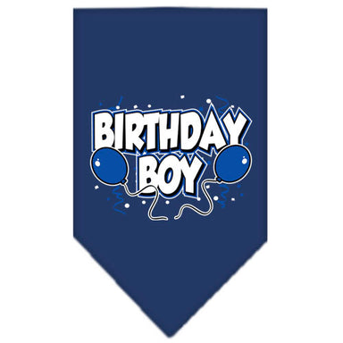 Mirage Pet Products Navy Blue Birthday Boy Bandana