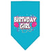 Mirage Pet Products Turquoise Birthday Girl Bandana