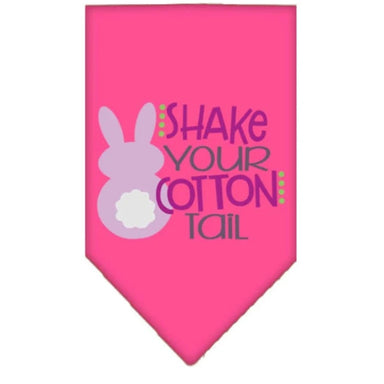 Mirage Pet Products Shake Your Cotton Tail Bandana - Pink