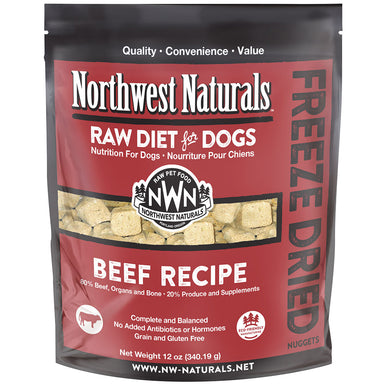 Northwest Naturals Raw Freeze-Dried Beef Recipe