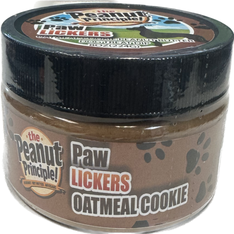 Paw Lickers Oatmeal Cookie Peanut Butter