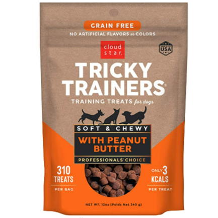 Tricky Trainers Grain Free Chewy Peanut Butter Treats