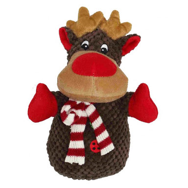 Petlou Christmas Reindeer Dog Toy