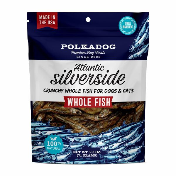 Polkadog Bakery Atlantic Silverside Whole Fish Treats