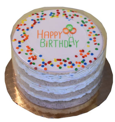 Preppy Puppy Bakery Layered Birthday Cake