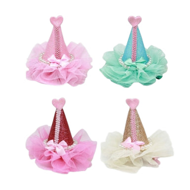 Mirage Pet Products Pretty Party Hat Clip-On