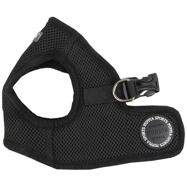 Puppia Black Soft Vest Dog Harness