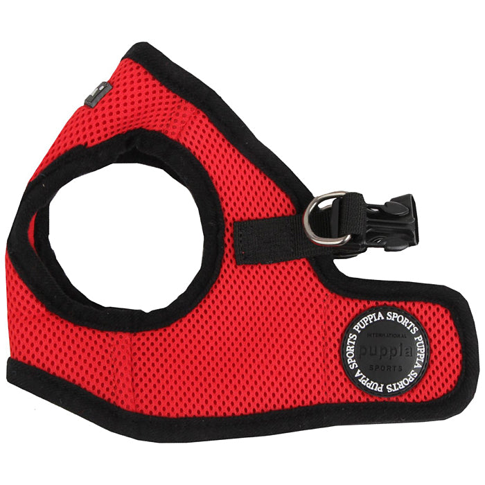 Puppia Red Soft Vest Dog Harness