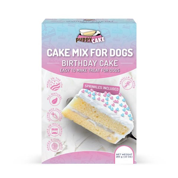 Puppy Cake Cake Mix - Birthday Cake Flavored