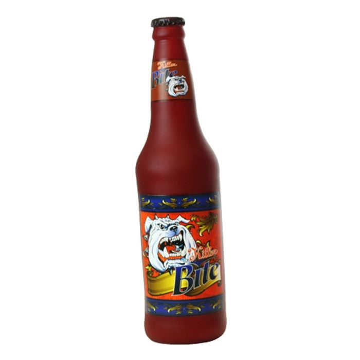 Tuffy Silly Squeaker Killer Bite Beer Toy