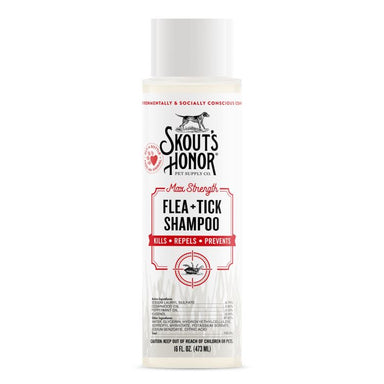 Skout's Honor Max Strength Flea+Tick Shampoo