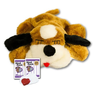 Snuggle Pet Products Brown and White Snuggle Puppy