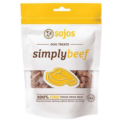 Sojos Simply Beef Freeze-Dried Treats