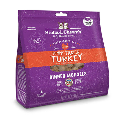 Stella & Chewy's Tummy Ticklin Turkey Freeze Dried Dinner Morsels
