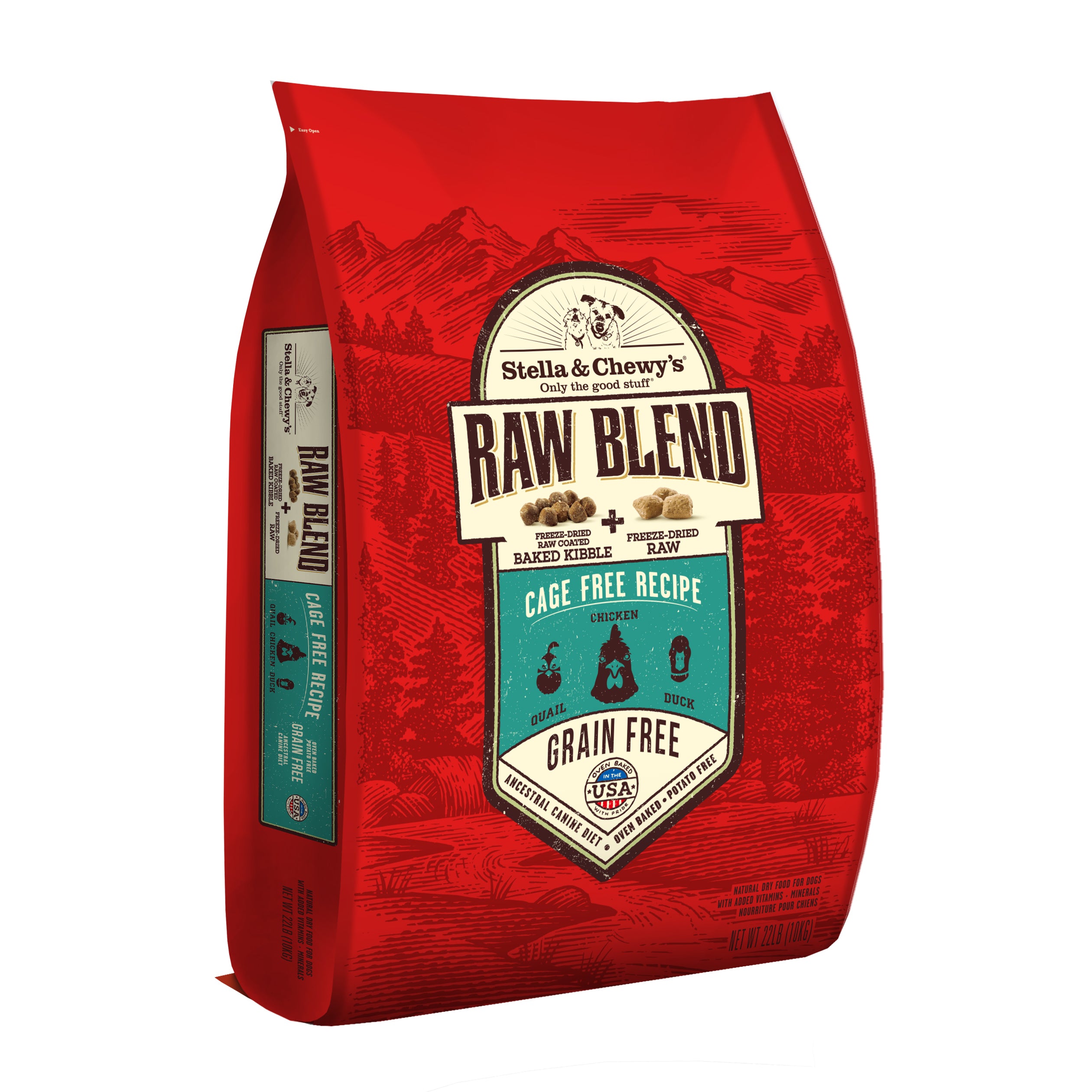 Stella & Chewy's Raw Blend Cage Free Dry Dog Food