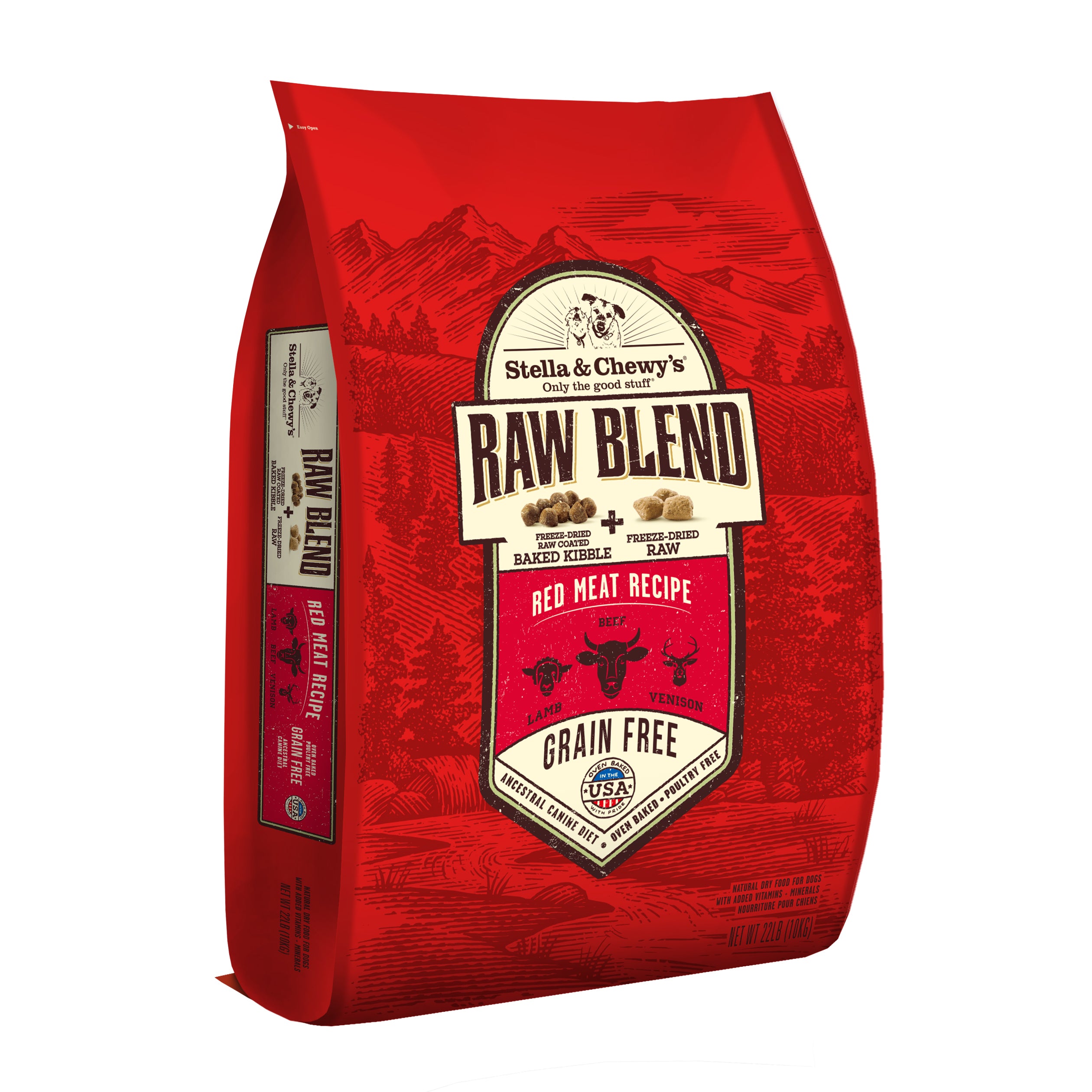 Stella & Chewy's Raw Blend Red Meat Dry Dog Food