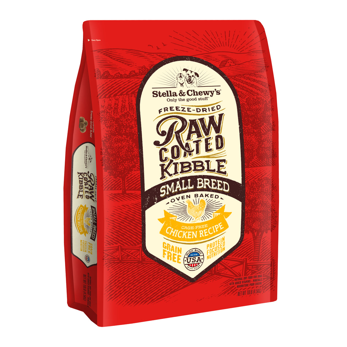 Stella and chewy raw coated kibble small on sale breed