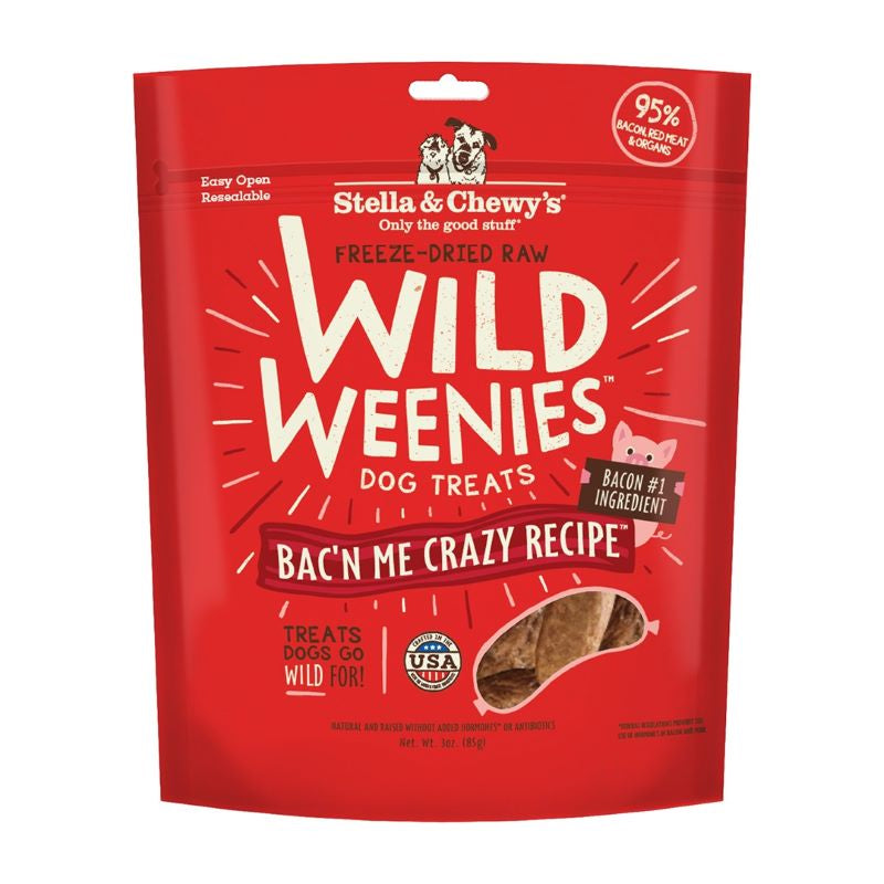 Stella & Chewy's Bac�n Me Crazy Wild Weenies Treats