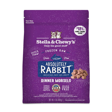 Stella & Chewy's Absolutely Rabbit Frozen Raw Dinner Morsels