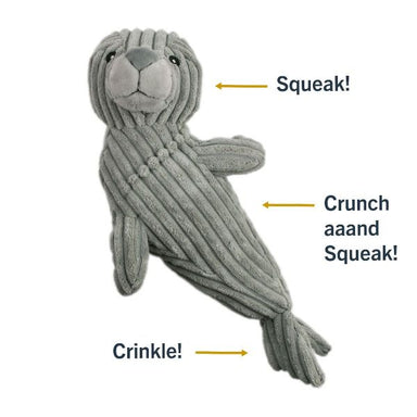 checked Crunch Seal Toy Image 2