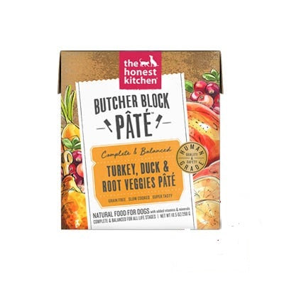 The Honest Kitchen Turkey & Duck Butcher Block Pate