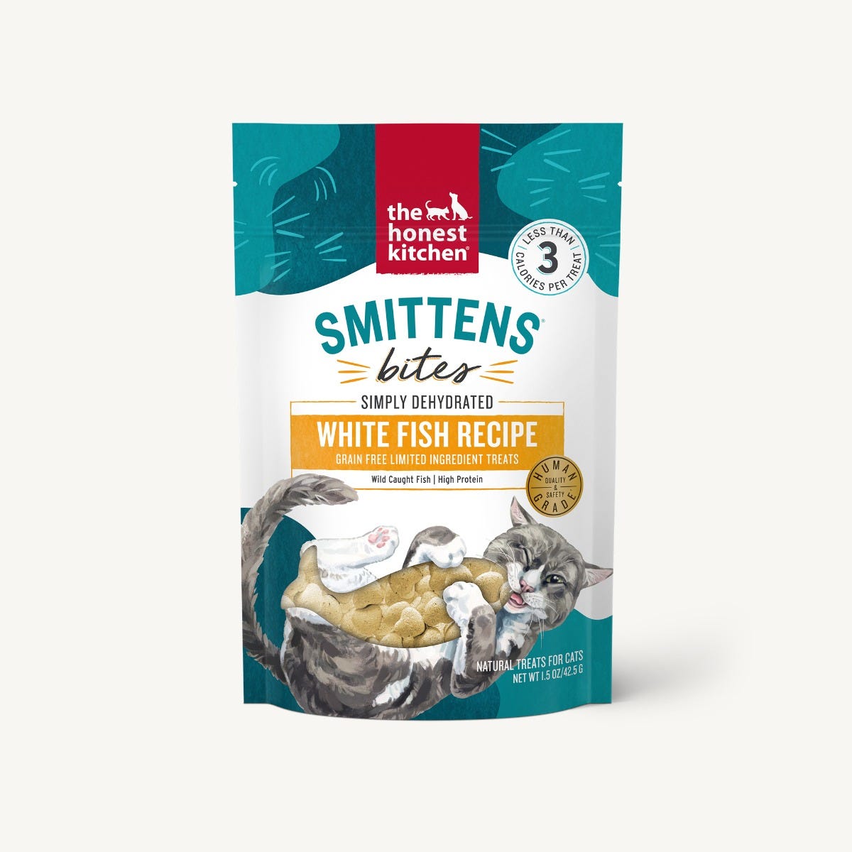 Smittens Bites White Fish Cat Treats