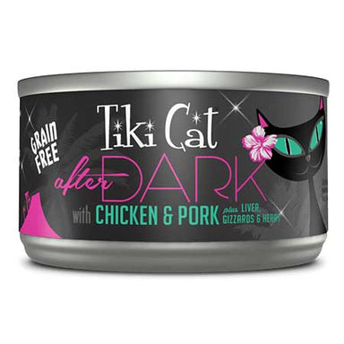 Tiki Pets Tiki Cat After Dark Chicken & Pork Cat Food