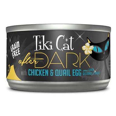 Tiki Pets Tiki Cat After Dark Chicken & Quail Egg Cat Food