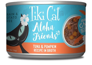 Tiki Pets Tiki Cat Aloha Friends Tuna & Pumpkin