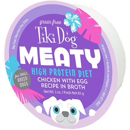 Tiki Pets Tiki Dog Meaty Chicken With Egg Recipe