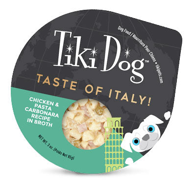 Tiki Pets Tiki Dog Petites Taste of Italy! Italian Carbonara