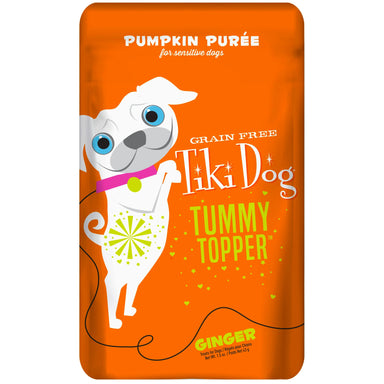 Tiki Pets Pumpkin Puree & Ginger Tummy Topper