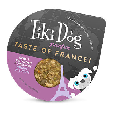 Tiki Pets Tiki Dog Petites Taste of France! French Beef Burgundy