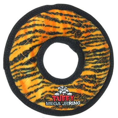 checked Mega Junior Ring Dog Toy Image 2