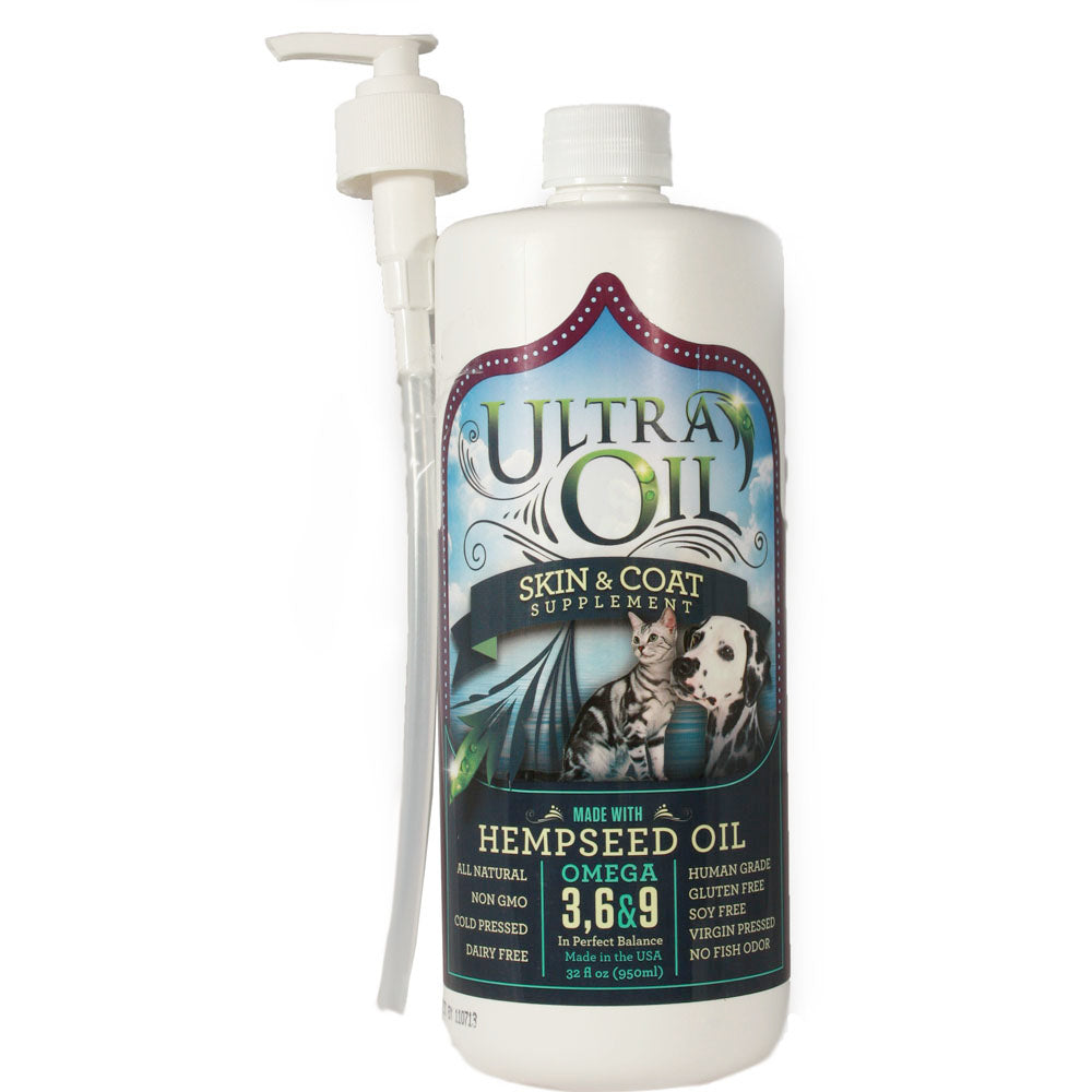 Ultra Oil Ultra Oil Skin & Coat Supplement for Pets with Hempseed Oil