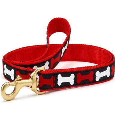Up Country Bright Bones Martingale Dog Collar