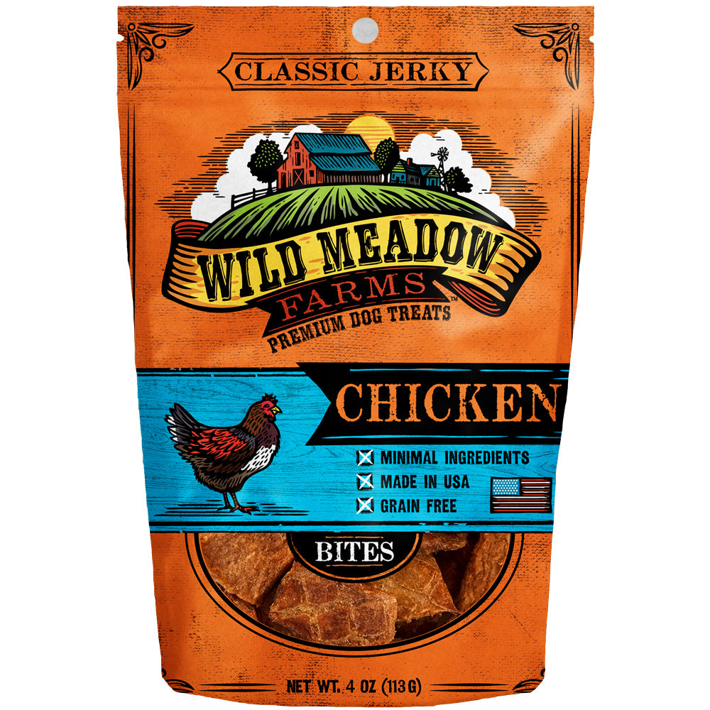 Wild Meadow Farms Classic Chicken Bites Jerky Treats