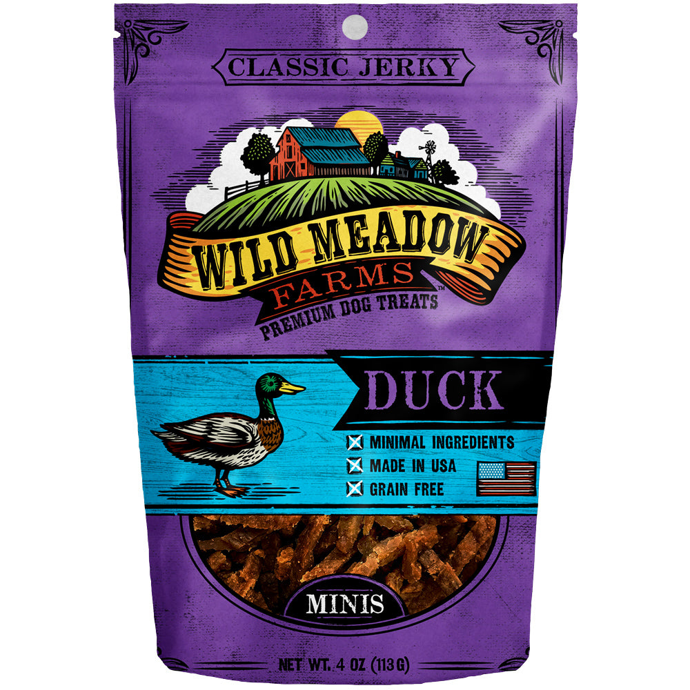 Wild Meadow Farms Classic Duck Minis Jerky Treats