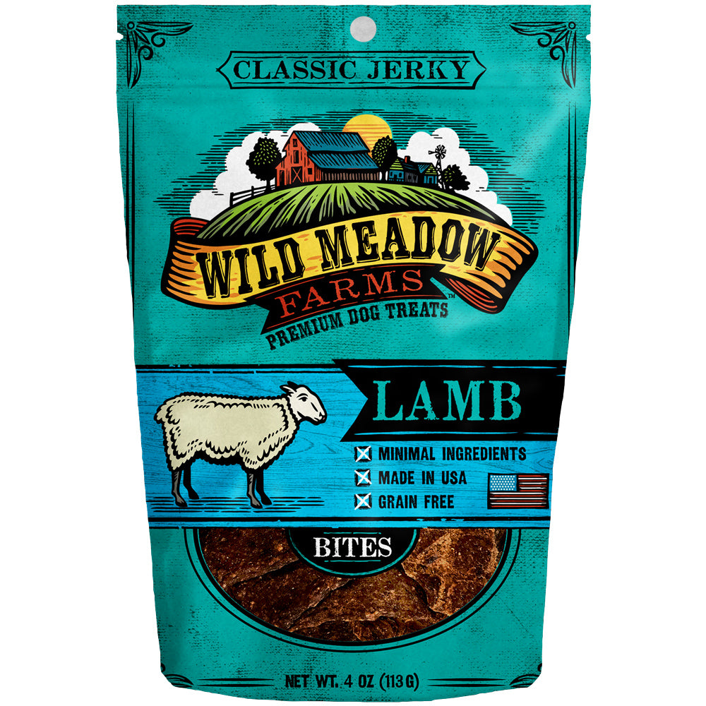 Wild Meadow Farms Classic Lamb Bites Jerky Treats
