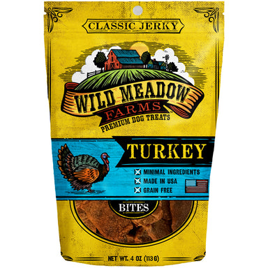 Wild Meadow Farms Classic Turkey Bites Jerky Treats