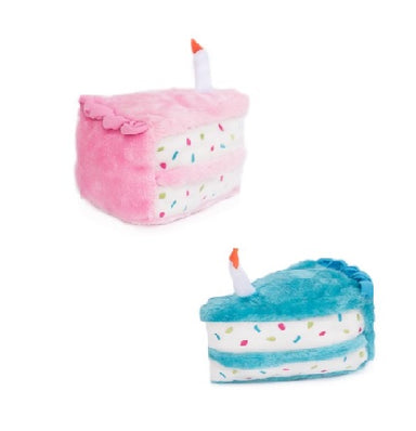 ZippyPaws NomNomz Plush Birthday Cake Toy