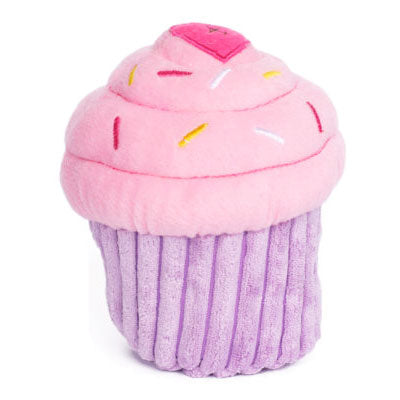 ZippyPaws Pink Cupcake Plush Toy