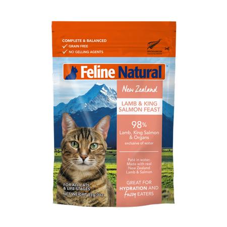 Feline Natural Lamb & King Salmon Feast Cat Food
