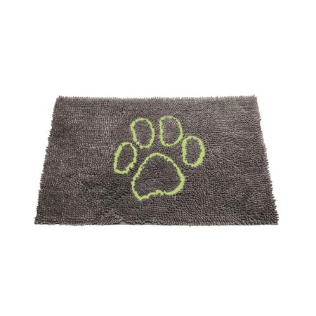 Cool Gray Dirty Dog Doormat