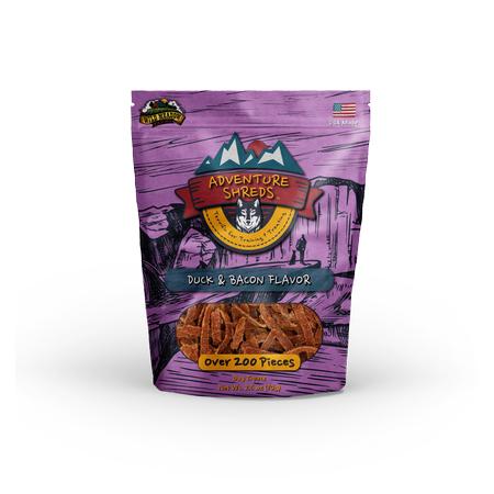 Adventure Shreds Duck & Bacon Dog Treats