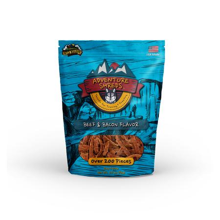 Adventure Shreds Beef & Bacon Dog Treats