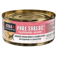 Pure Shreds Shredded Chicken Breast & Salmon Entrée
