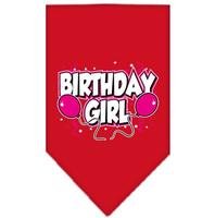 Red Birthday Girl Bandana (Item #66-06 SM RED)