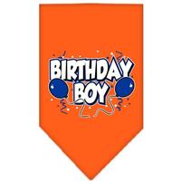 Orange Birthday Boy Bandana (Item #66-05 S ORANGE)